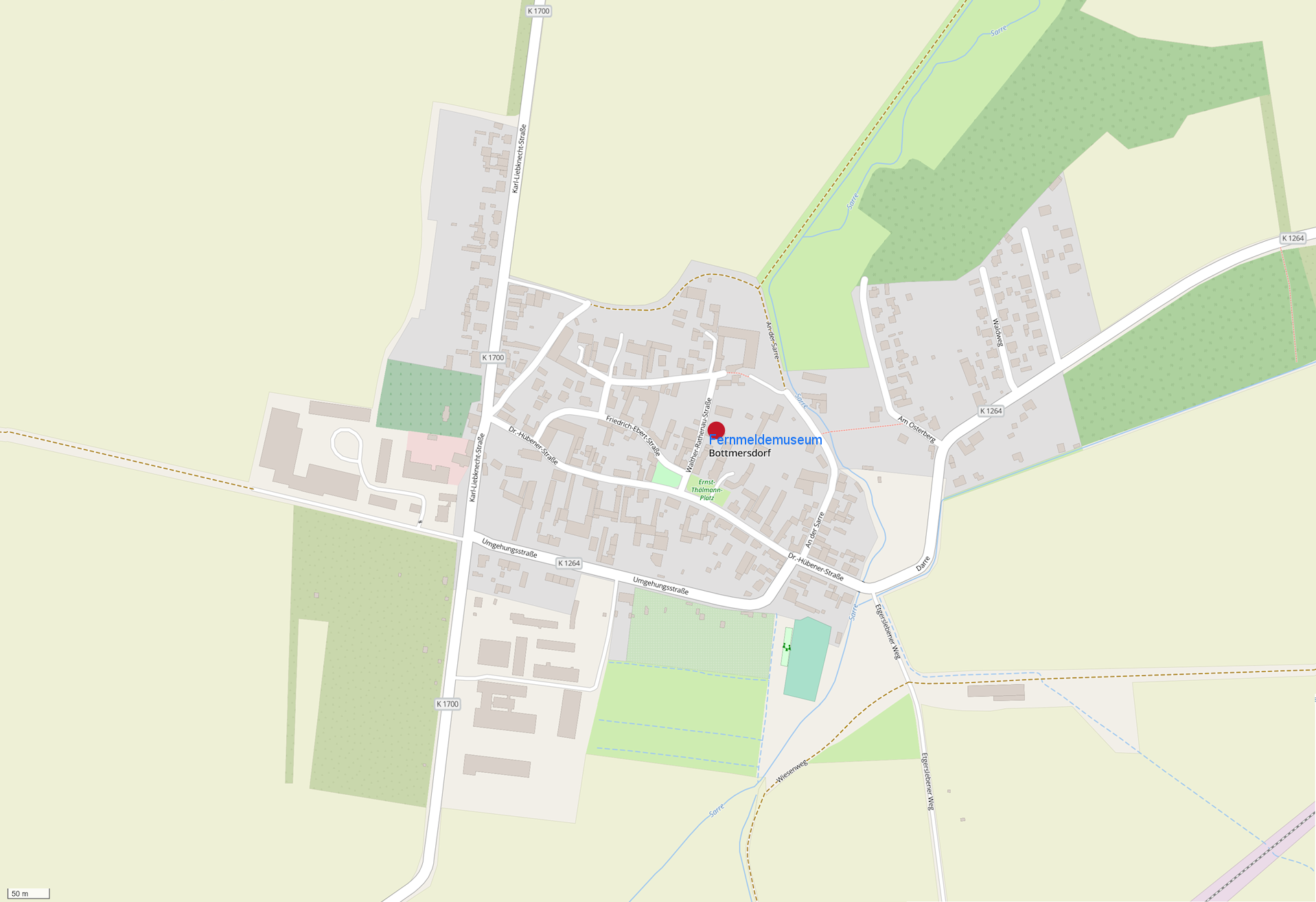 Übersichtskarte Bottmersdorf